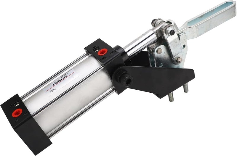 Srliya Cylinder Pneumatic Clamp Air Hold Down Clamp with U Bar Woodworking Quick Fixture 500Kg Capacity - Image 5